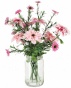 "julia Floral Arrnagement - 14""hx3.5""d, Pink/green"