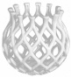 Latttice Vase - Small, White
