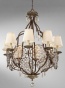 Marabelle Chandelier - Eight Liht, Brit Bronze