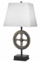 "movement Table Lamp - 30""h X 14""w, Weathered Steel"