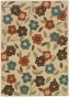 "summertime All-weather Area Rug - 7'10"" Round, Ivory"