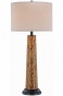 "tugres Table Lamp - 15""x33.5"", Copper"