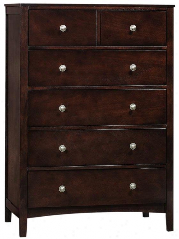 Tiburon Chest - Silver, Coffee Brown