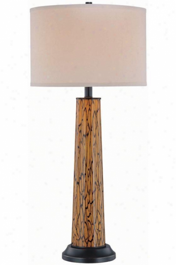 "tigres Table Lamp - 15""x33.5"", Copper"