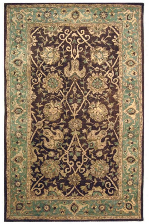 T5aditions I Area Rug - 8' Round, Coffee