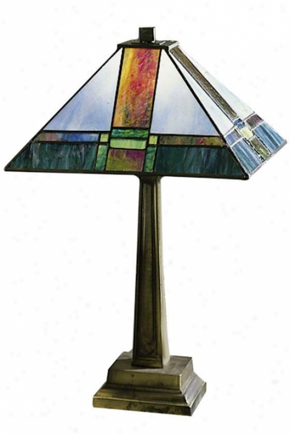 "tranquility Table Lamp - 19h X 13""d, Copper Brass"