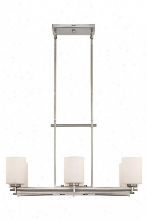 Truman 3-light Island Chandelir - 3-light, Nickel