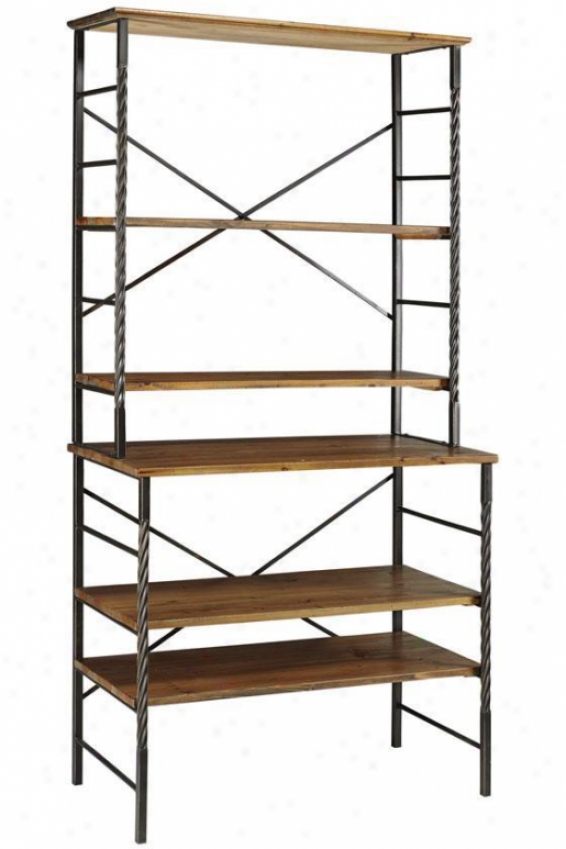 Tuscan Bookshelf - 5 Tier, Black