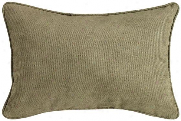 "twillo Olive Fiber-filled Pillow - Fiber-flld Pllw, 12.5""x19""""