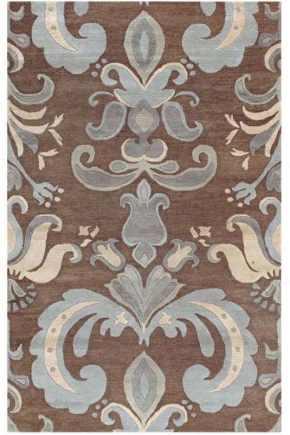 "valais Iii Area Rug - 3'3""x5'3"", Mushroom/blue"