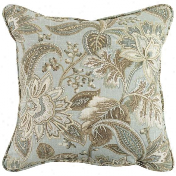 "valdosta Cliffside Mist Fiber-filled Pillow - Fiber-flld Pllw, 17"" Square"