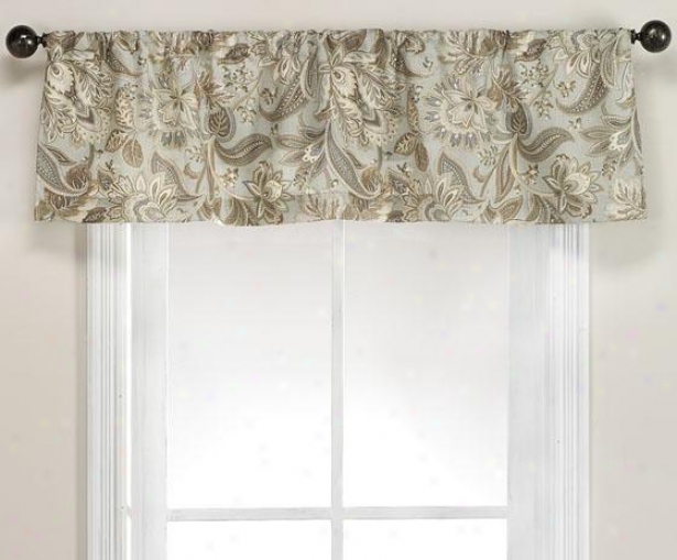 "valdosta Cliffside Mist Valance - Valance, 15""hx54""w"