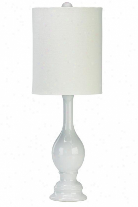 "vase Table Lamp - 25.5""h, White"