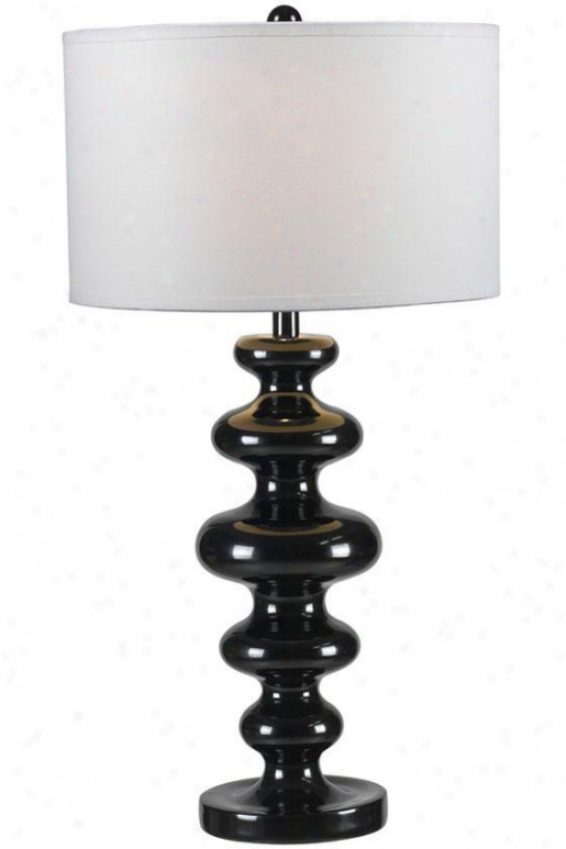 "vegas Table Lamp - 31""h, Extenuate Black"