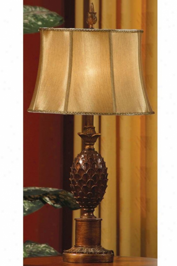 "verdi Gold Table Lamp - 30.5""h, Verdi Gold"