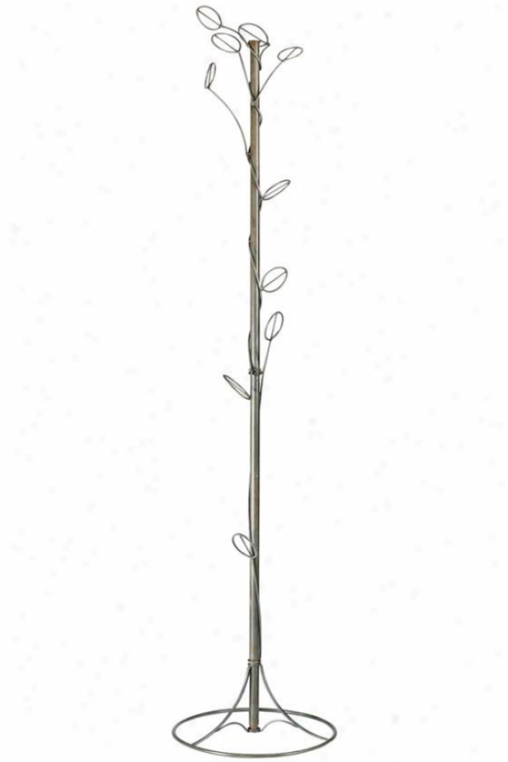 "vine Coat Tree - 77.5""hx16""d, Bronze"