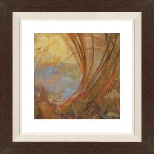 Watermark I Framed Wall Art  -I, Flt Anq Wln/gld