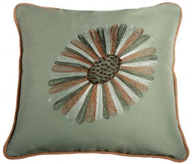 Westlake Pillow - 18x18, Teal