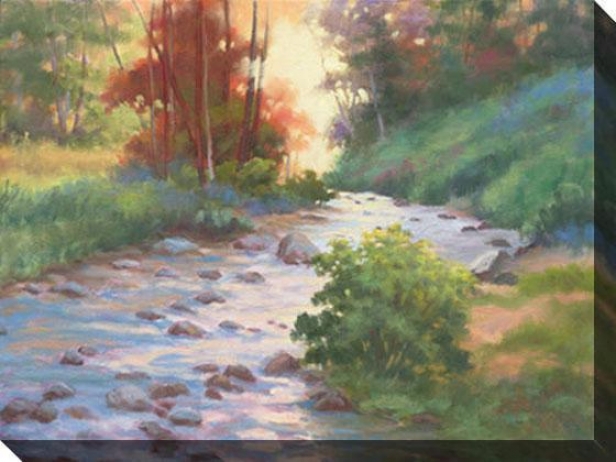 "whispers Of Fall Canvas Wall Art - 48""hx36""w, Verdant"