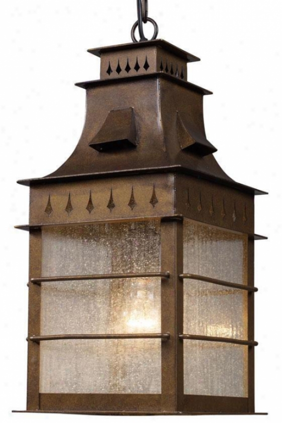 "williamsburg Outdoor Pendant - 18""hx18""w, Coffee Bronze"