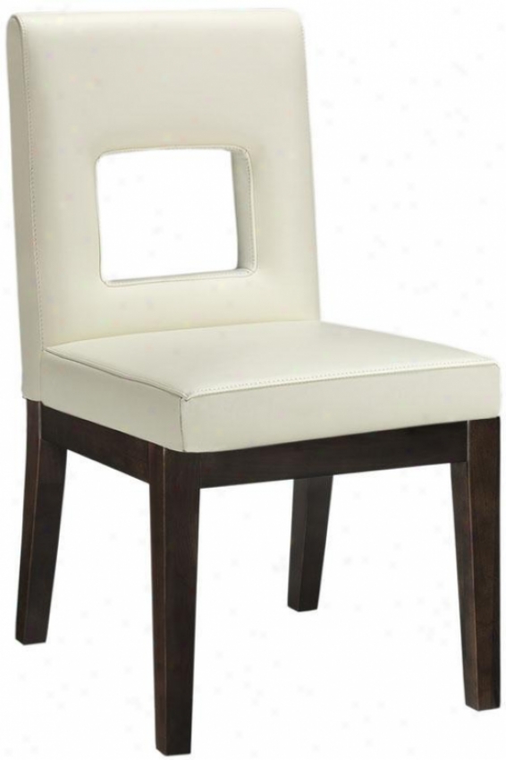 "window Side Chair - 37.5""h, Ivory"