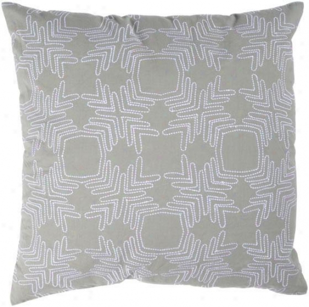 "winthrop Pillow - 18""x18"", Gray"