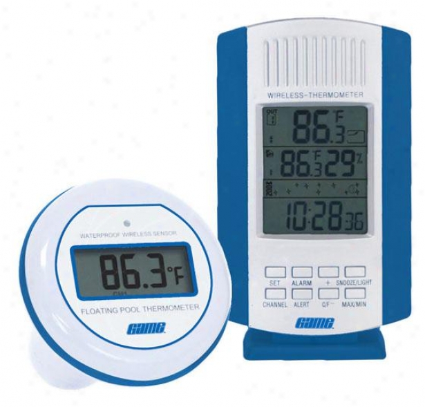 Wireless Digital Pool Thermometer & Sensor - One Size, Multi