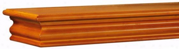 "woodbury Wall Shelf - 72""w, Tan"