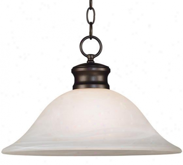 "wynwood 1-light Downlight Pendant - 10""h, Brown"