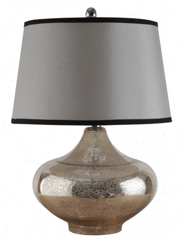 "yarmouth Table Lamp - 17""wx17""dx25""h, Silver"