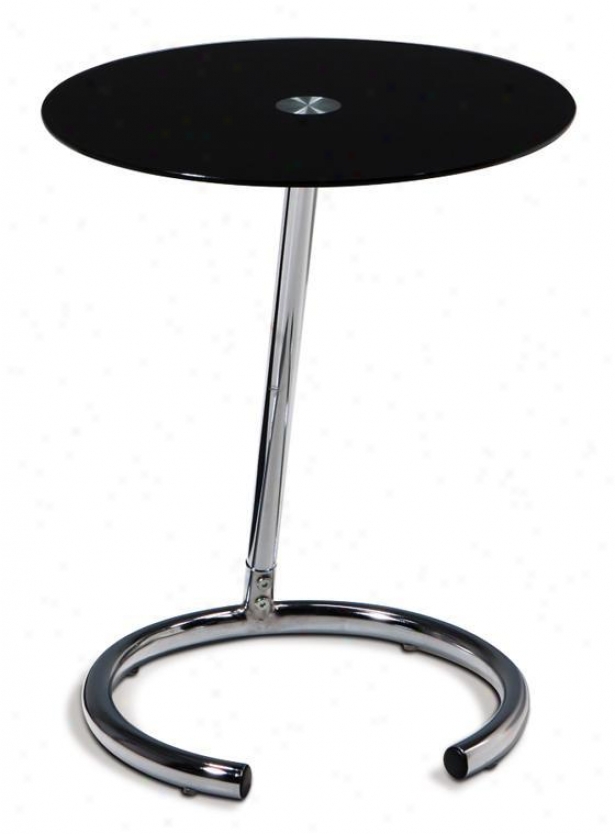 "yield Telephone Table - 19.5""hx16""d, Black"