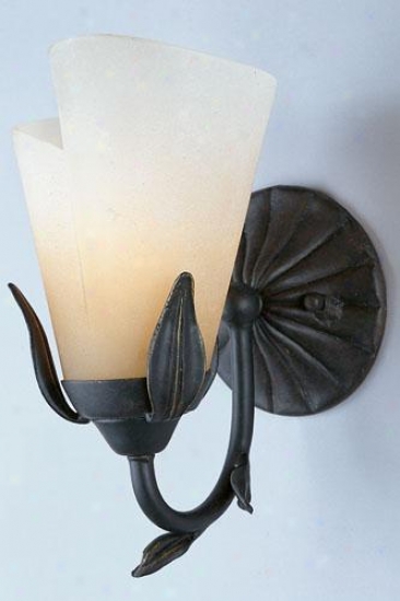 "yuma Wall Sconce - 10""hx6""w, Gold Bronze"