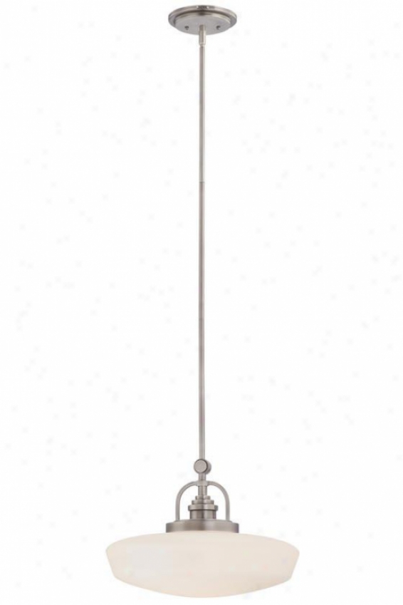 Zealand Pendant - 1-light, Nickel