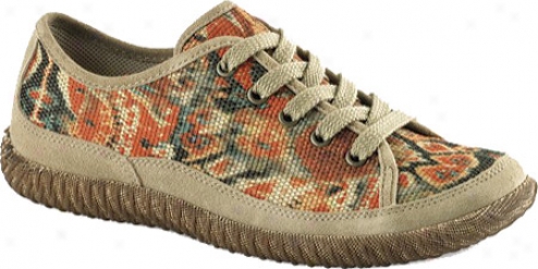 Acorn Earthroamer Lace-up (women's) - Flame Multi Canvas