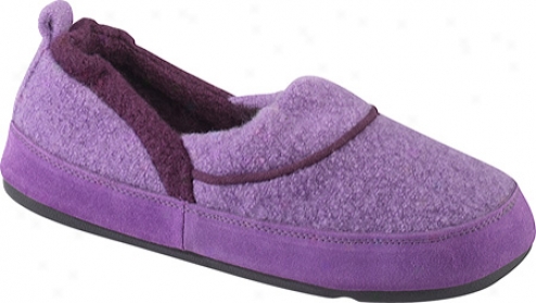 Acorn Emma Moc (women's) - Purple Wool