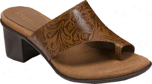 Aerosoles Born Free (women's) - Tan Printed Leather