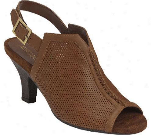 Aerosoles Fax Bracket (women's) - Mid Brown Leather