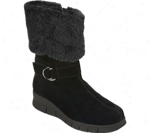 Areosoles Melk Shake (women's) - Black Suede