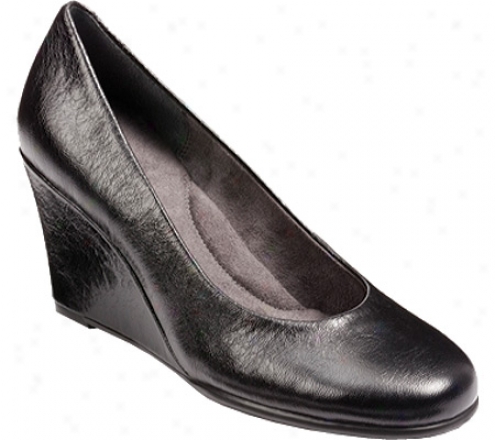 Aerosoles Plum Tree (women's) - Black Leather