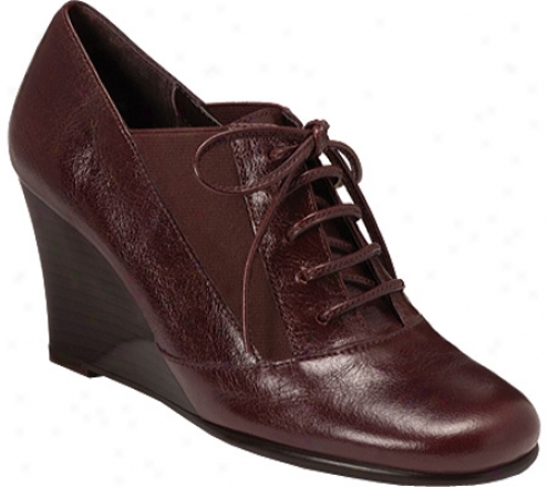 Aerosoles Pluminescent (women's) - Dark Red Leather