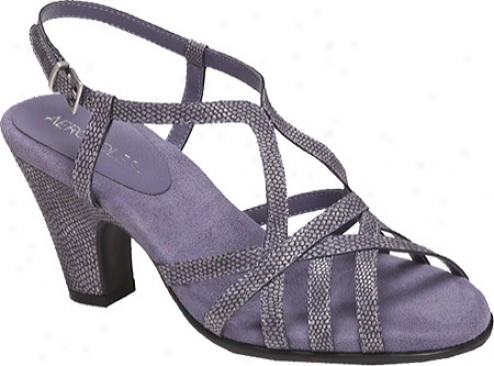 Aerosoles Scot Free (women'q) - Purple Lizard Print