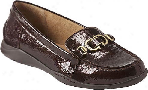 Aerosoles Volatile (women's) - Dark Brown Patent Leather