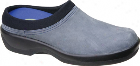 Aetrex Ambulator Biomechanical Clog (women's) - Grey Suede