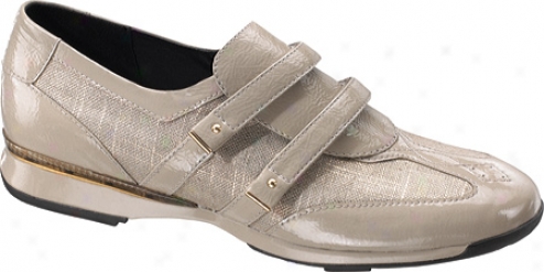 Aetrex Anna Double Strap (women's) - Taupe