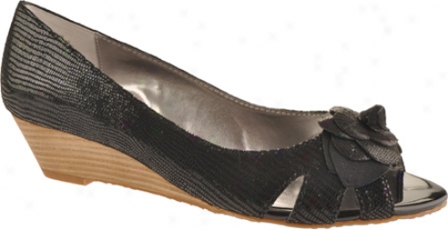 Ak Anne Klein Billow (women's) - Black Multi Reptile