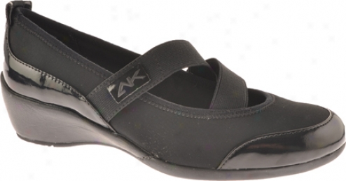 Ak Anne Klein By The Way (women's) - Black/blacck Fabric