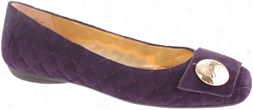 Ak Anne Klein Isabel (women's) - Dark Purple Suede