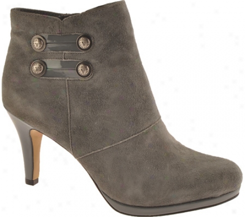 Ak Anne Klein Wisker (women's) - Grey/grey Suede