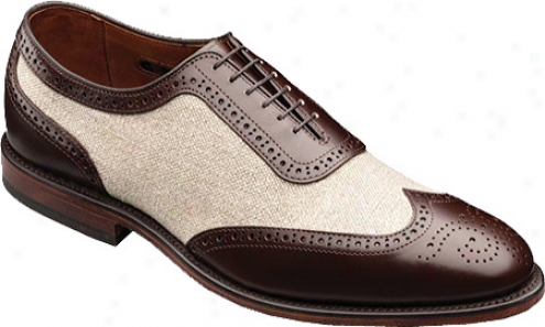 Allen-edmonds Strawfut (men's) - Brown Calf/linen