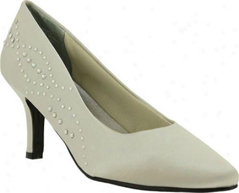 Anbie Hart (women's) - Silver Satin